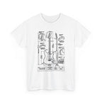 Electric Guitar Blueprint T‑Shirt