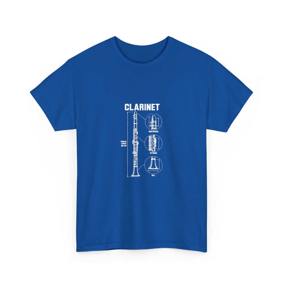 Clarinet Blueprint T-Shirt