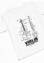 Violin Blueprint T-Shirt