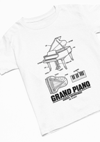 Grand Piano Blueprint T-Shirt