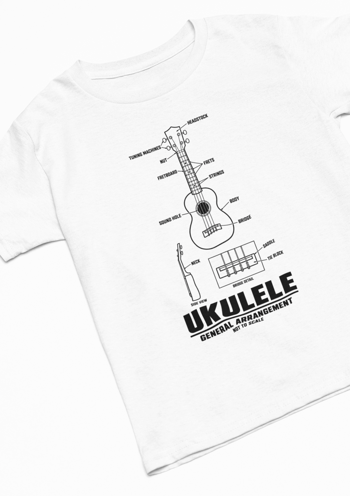 Ukulele Blueprint T-Shirt