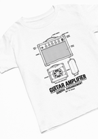 Guitar Amplifier Blueprint T-Shirt