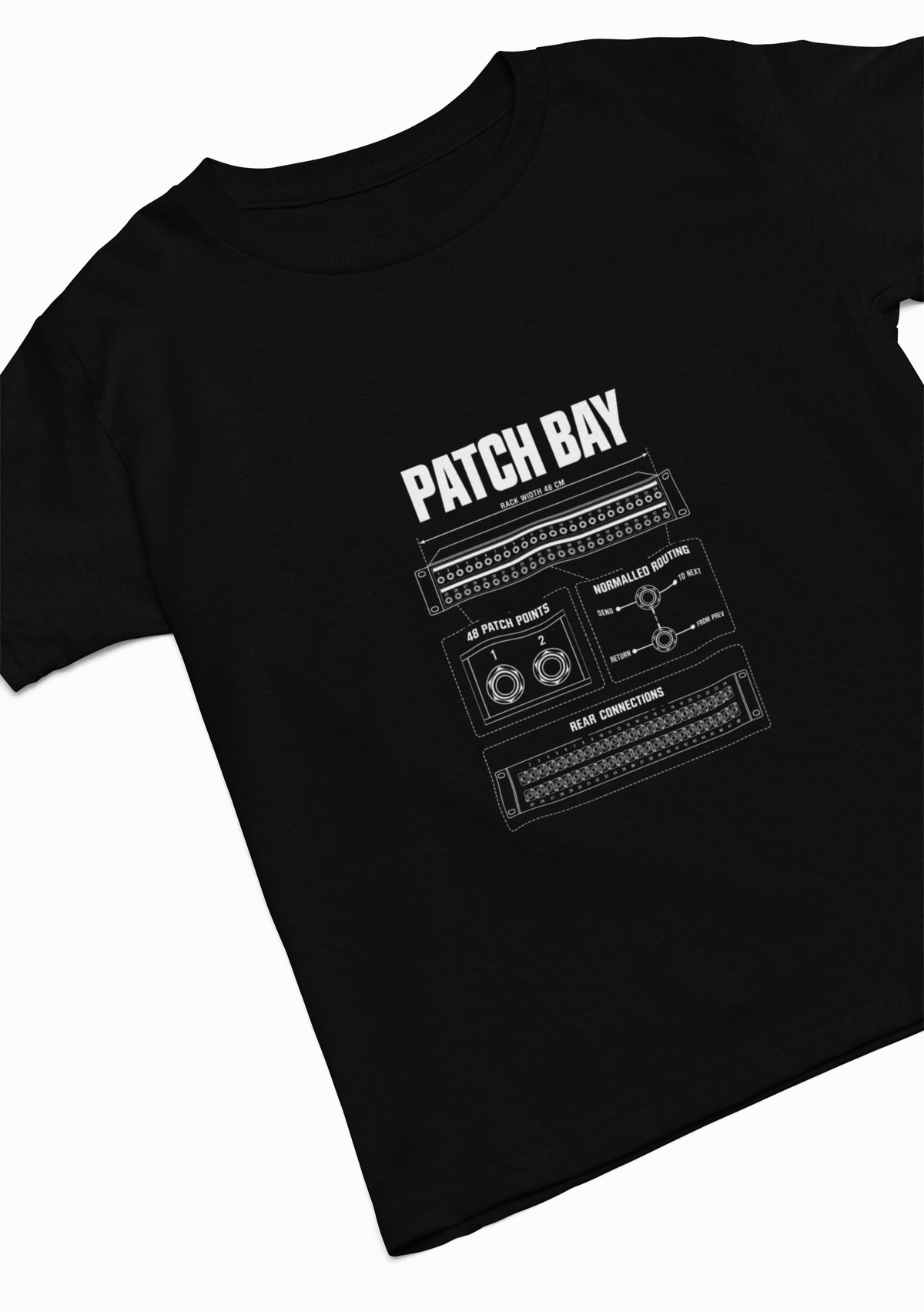 Patch Bay Blueprint T-Shirt