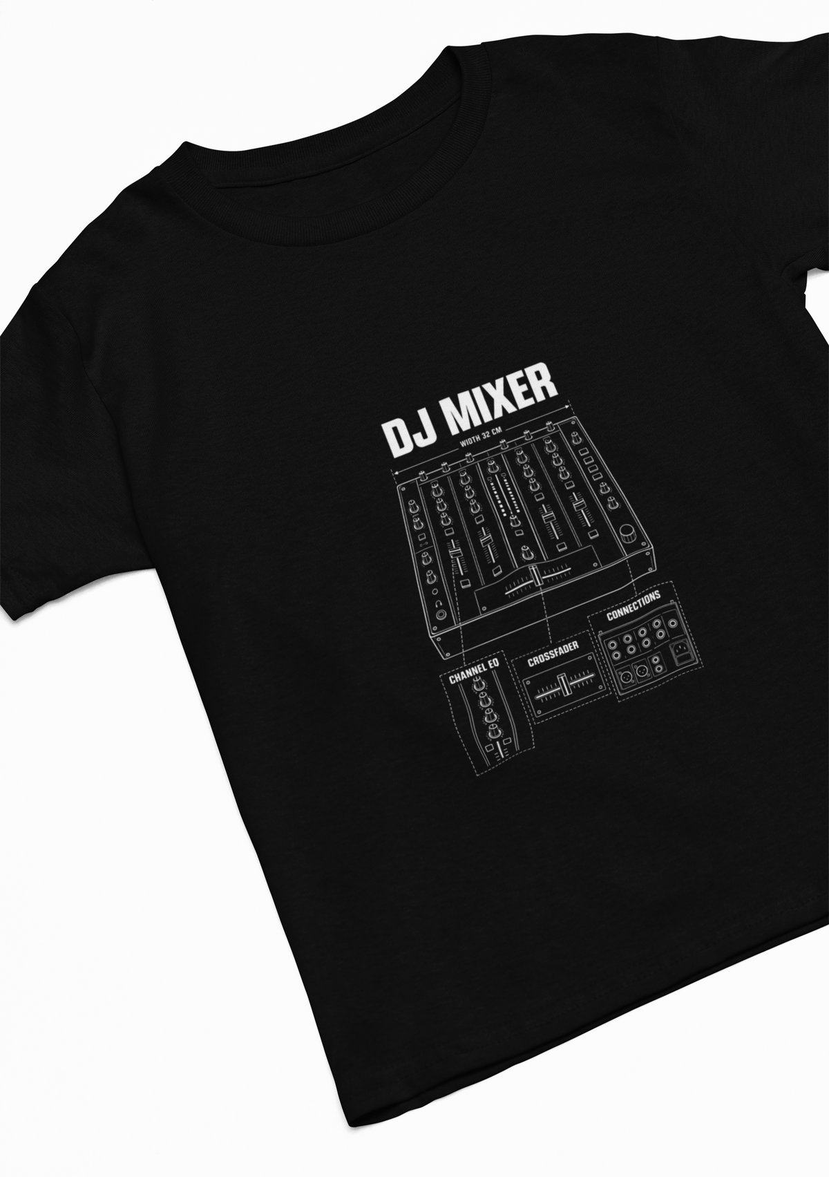 DJ Mixer Blueprint T-Shirt