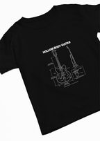 Hollow Body Guitar Blueprint T‑Shirt