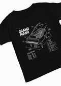 Grand Piano Blueprint T-Shirt
