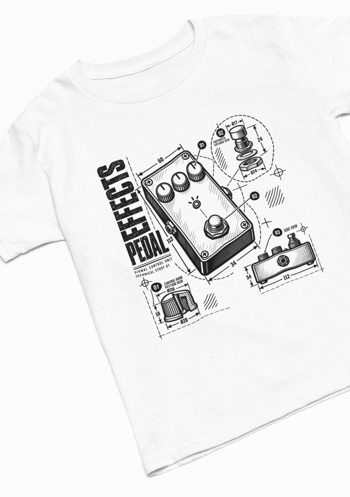 Effects Pedal Blueprint T-Shirt