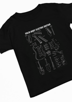 Solid-Body Electric Guitar Blueprint T-Shirt